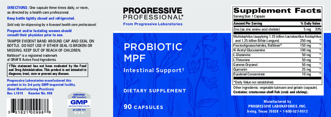 Progressive Labs MPF 90 caps