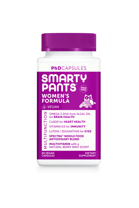SmartyPants Vitamins PHD Women's Complete 60 vegan caps