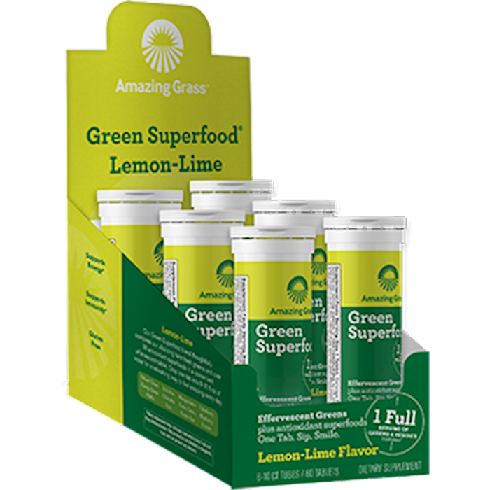Amazing Grass Effervescent Lemon Lime 60 tablets