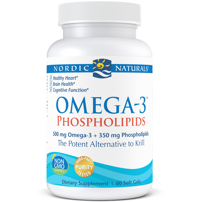 Nordic Naturals Omega-3-Phospholipide 60 Kapseln
