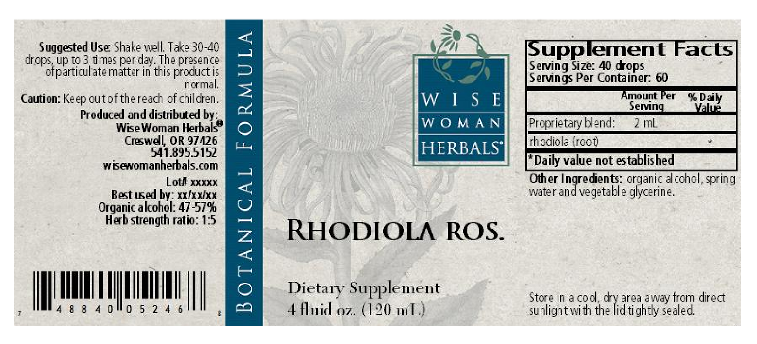 Wise Woman Herbals Rhodiola