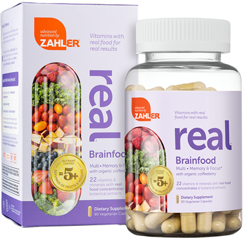 Advanced Nutrition by Zahler Real Brainfood Multi 90 vegcaps
