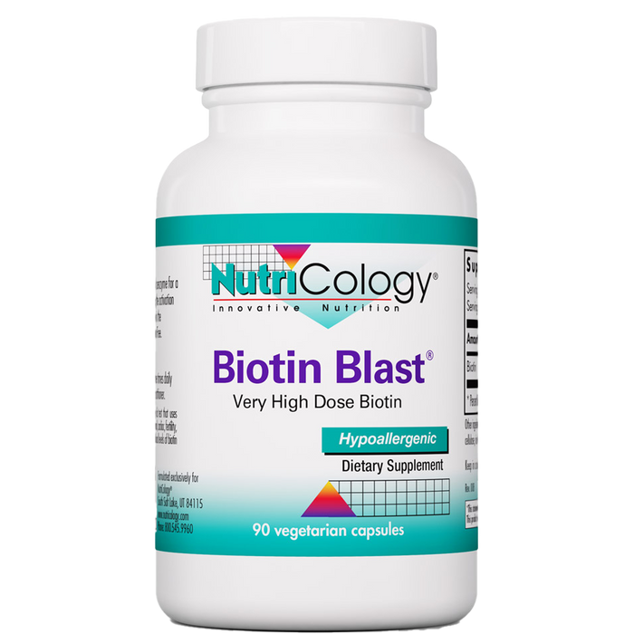 Nutricology Biotin Blast 90 vegcaps
