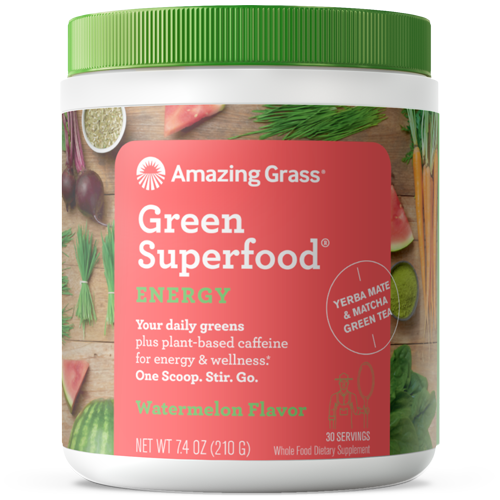 Amazing Grass Energy Watermelon Green SuperFood 7.4 oz