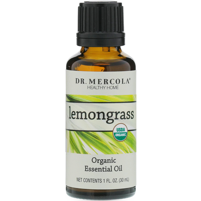Dr. Mercola Lemongrass Essential Oil Org 1 fl oz