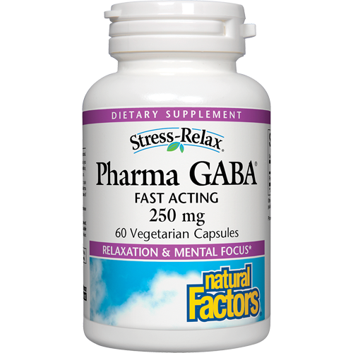 Natural Factors Pharma Gaba 250 mg 60 vegcaps