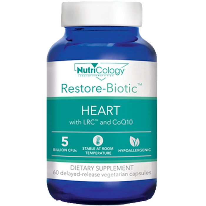 Nutricology Restore-Biotic Heart 60 vegcaps