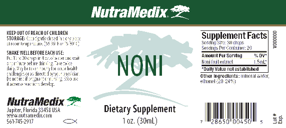 Nutramedix Inc. Noni 1 fl oz
