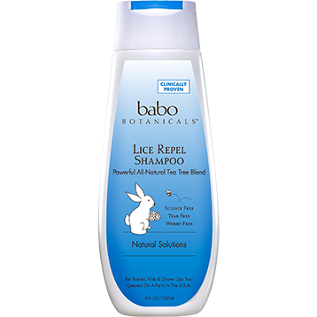 Babo Botanicals Lice Repel Shampoo 8 fl oz
