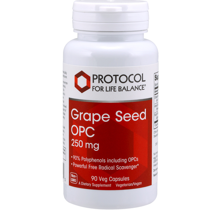 Protocol For Life Balance Grape Seed OPC 250 mg 90 vegcaps