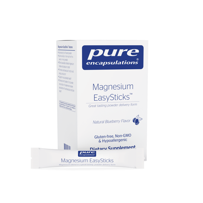 Pure Encapsulations Magnesium EasySticks 30 servings
