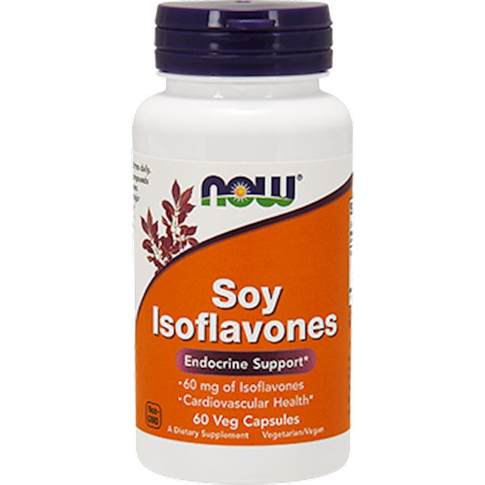 NOW Soy Isoflavones-Ex Strength 60 vegcaps