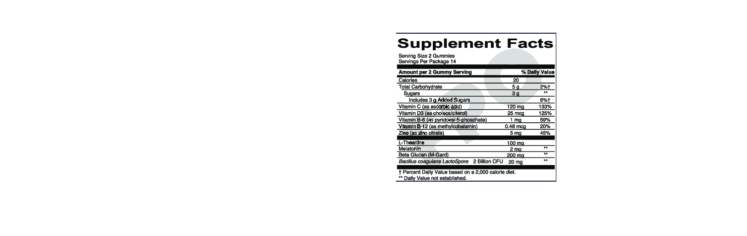 SmartyPants Vitamins Adult Nighttime Immunity 28 gummies