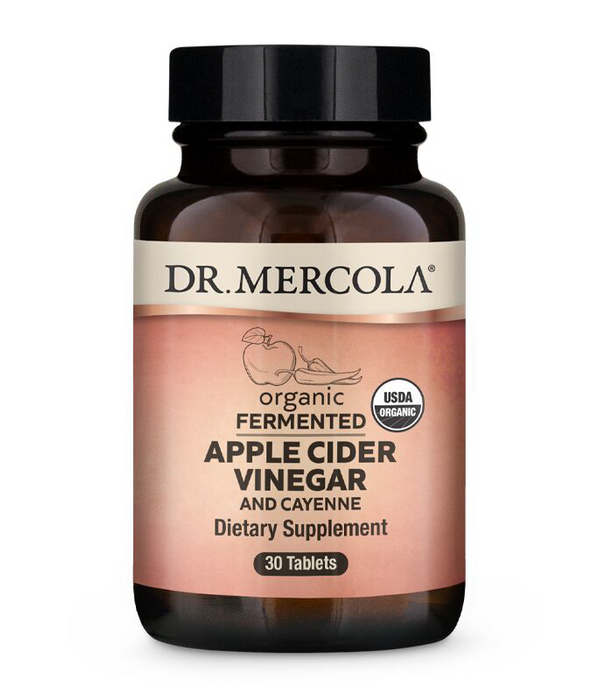 Dr. Mercola Apple Cider with Cayenne 30 tabs