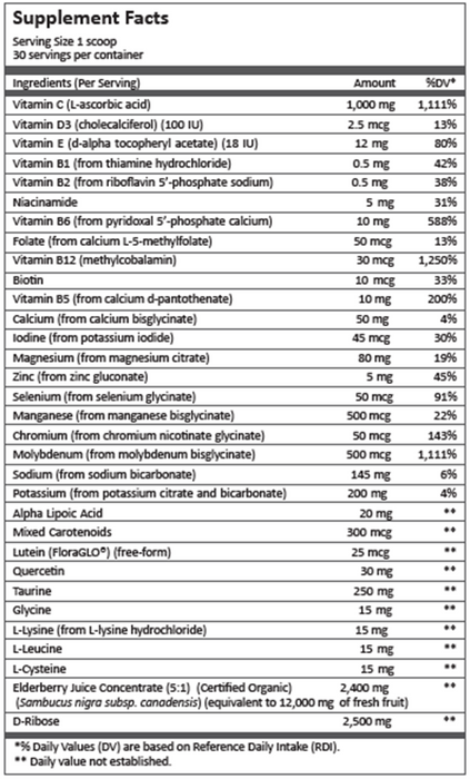 Vita Aid C-Nergy w/D-Ribose 30 servings, 340 g