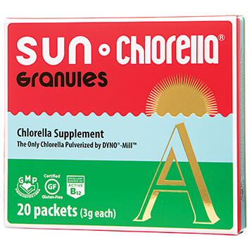 Sun Chlorella USA Sun Chlorella Granule 20 pkts