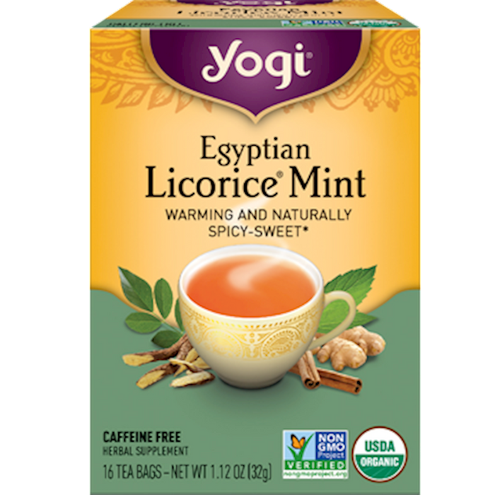 Yogi Teas Egyptian Licorice Mint 16 bags