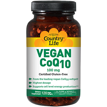 Country Life COQ10 100 mg 120 gels