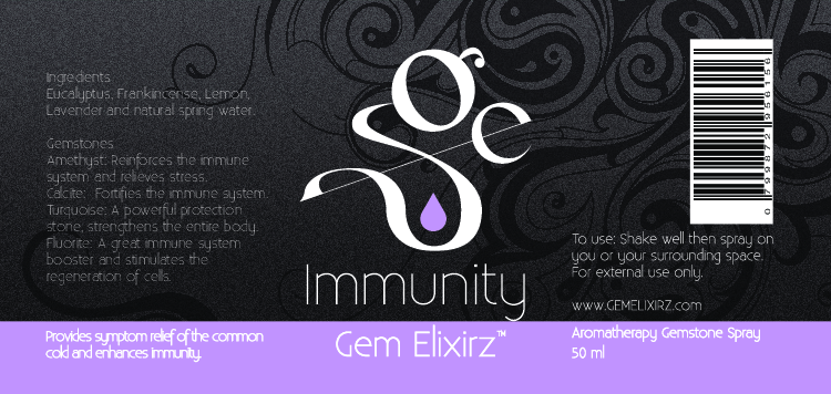 Gem Elixirz Immunity Aromatherapy Spray 50 ml