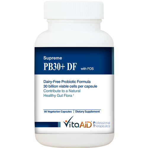 Vita Aid Supreme-PB30+ DF (with FOS) 56 vegcaps