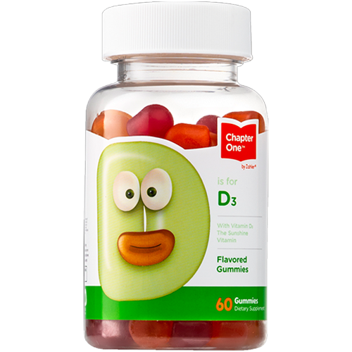 Chapter One D is for D3 60 gummies