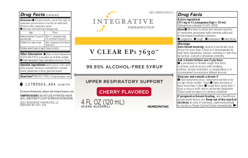Integrative Therapeutics V Clear EPs 7630 Cherry 4 oz