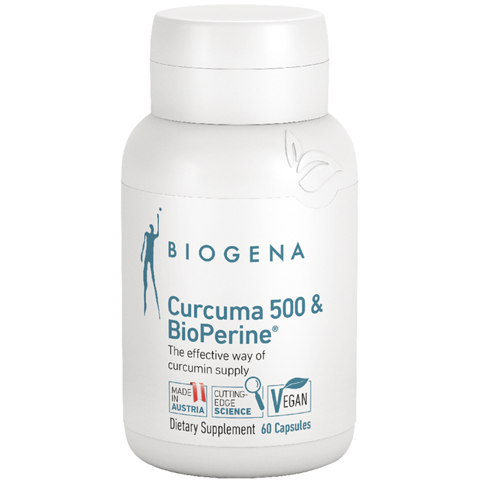 Biogena Curcuma 500 & BioPerine 60 vegcaps