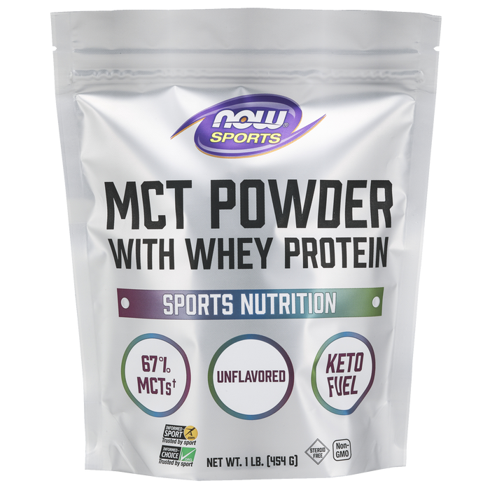 NOW MCT Powder Whey Protein 50 serv