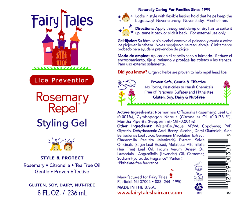 Fairy Tales Rosemary Repel Gel 8 fl oz