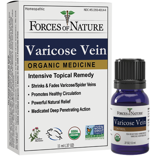 Forces of Nature Varicose Vein Organic .37 oz