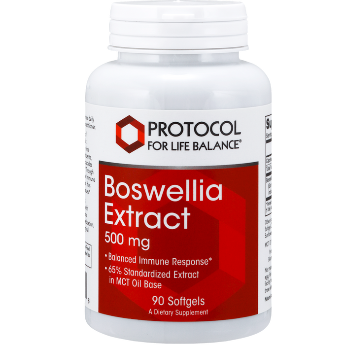 Protocol For Life Balance Boswellia Extract 500mg 90 gels