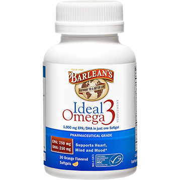 Barlean's Organic Oils Ideal Omega3 30 gels