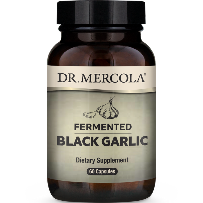 Dr. Mercola Fermented Black Garlic 60 caps