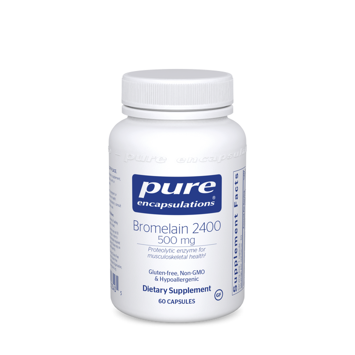 Pure Encapsulations Bromelain 2400 500 mg