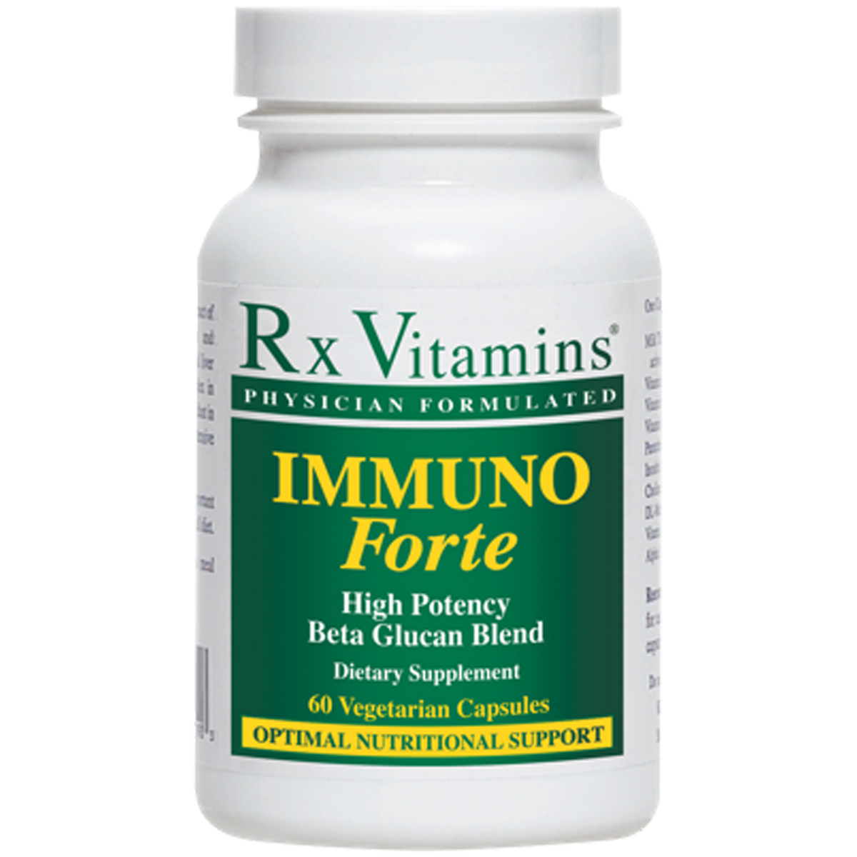 Rx Vitamins Immuno Forte 60 vegcaps Hebron Nutrition