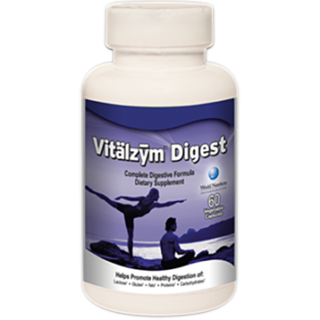 World Nutrition Vitalzym Digest Enzymes 60 vegcaps
