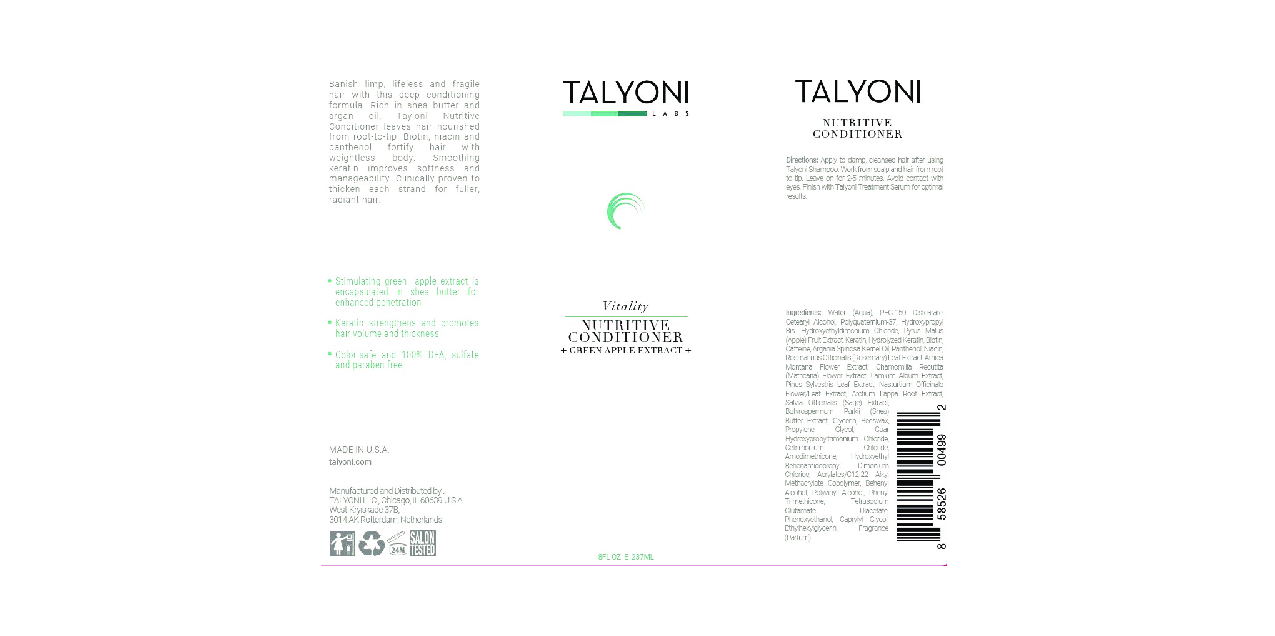 Talyoni Vitality Nutritive Conditioner 8 fl oz