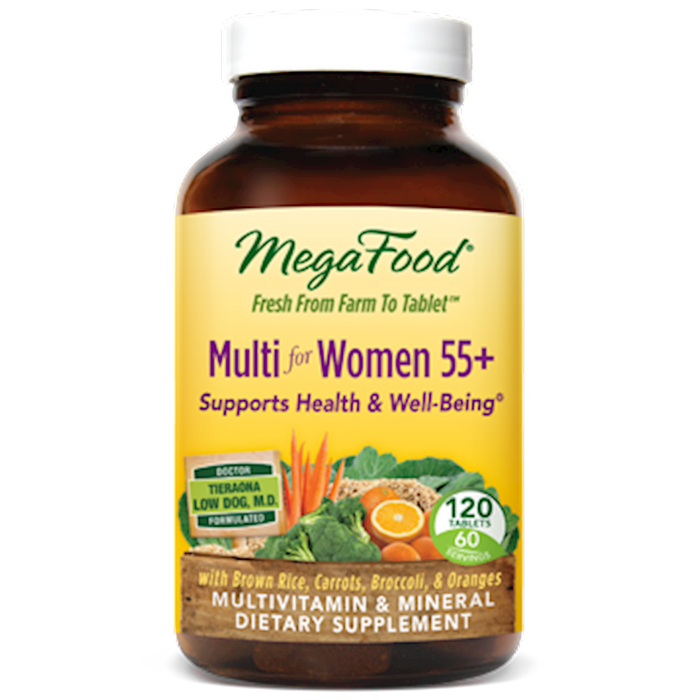 MegaFood Multi for Women 55+ 120 tabs