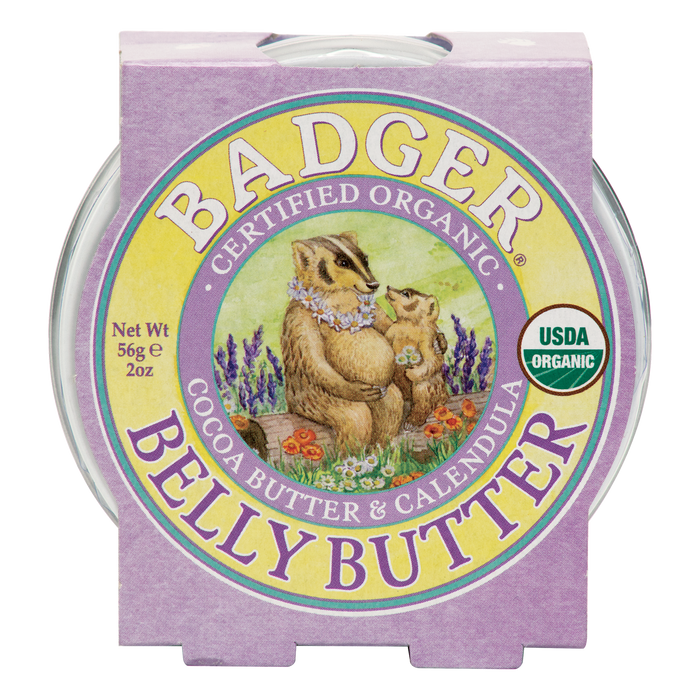 W.S. Badger Company Belly Butter 2 oz