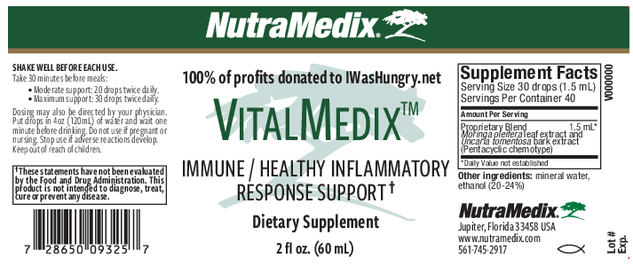 Nutramedix Inc. Vitalmedix 2 fl oz