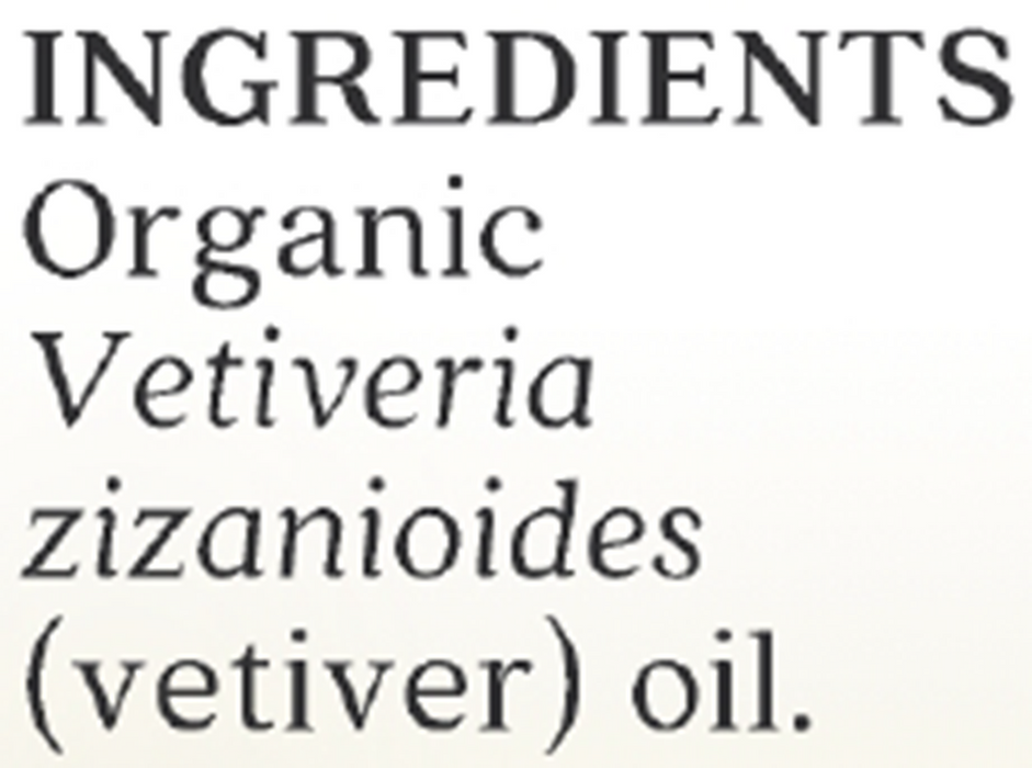 Aura Cacia Vetiver, Organic Essential Oil .25oz