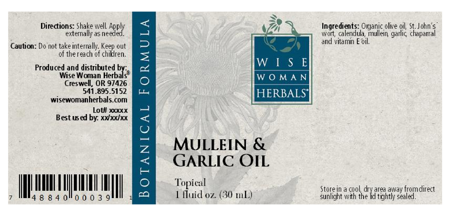 Wise Woman Herbals Mullein & Garlic Oil Compound