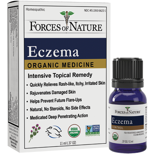 Forces of Nature Eczema Control Organic .37 oz