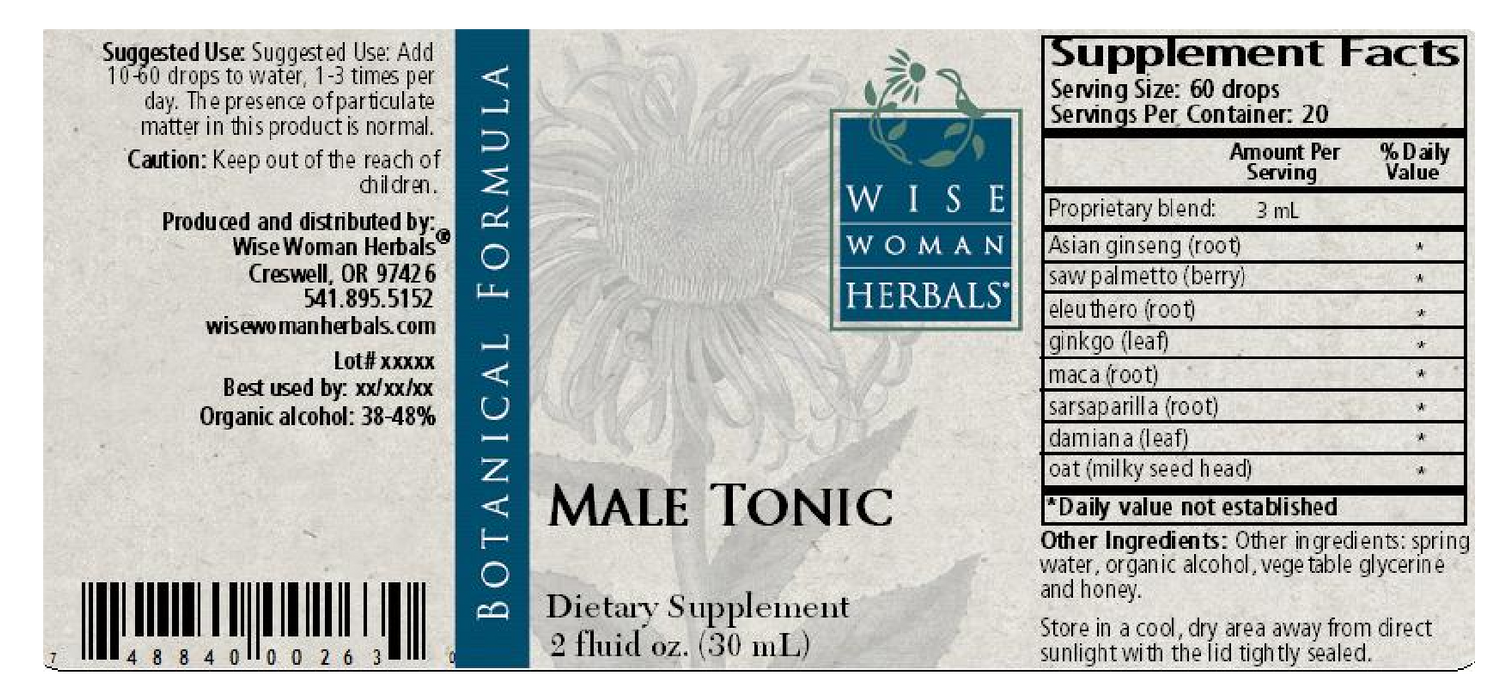 Wise Woman Herbals Male Tonic 2 oz