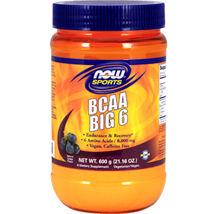 NOW BCAA Big 6 Grape 600 g