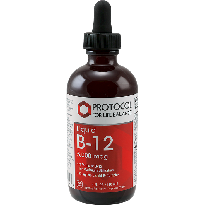 Protocol For Life Balance Liquid B-12 5000 mcg 4 oz