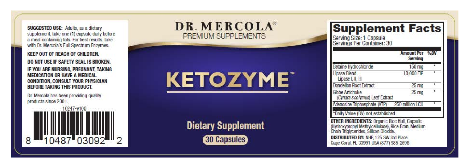 Dr. Mercola Ketozyme 30 caps