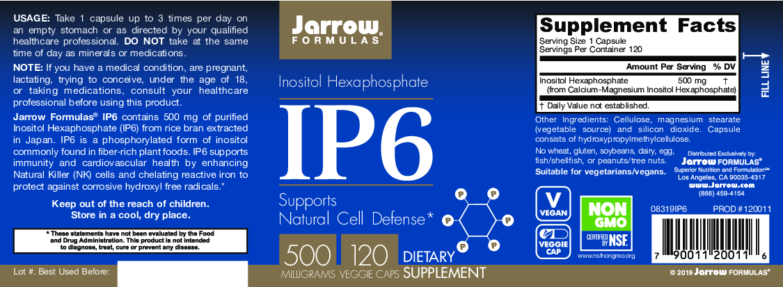 Jarrow Formulas IP 6 500 mg 120 caps