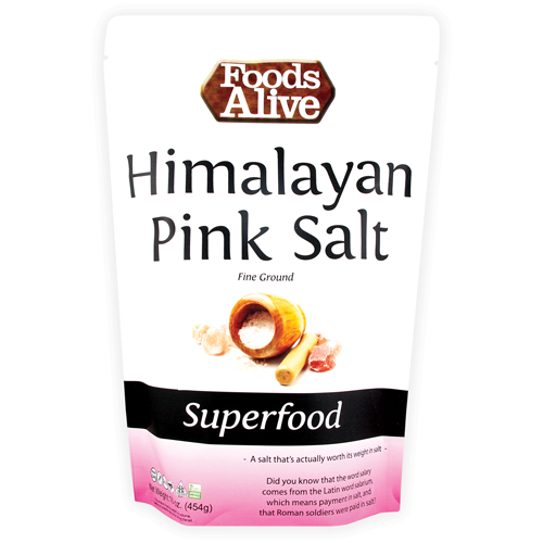 Foods Alive Himalayan Pink Salt 16 oz