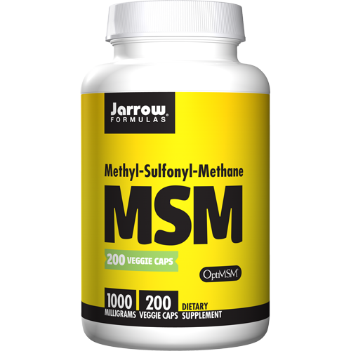Jarrow Formulas MSM Sulfur 1000 mg 200 vegcaps
